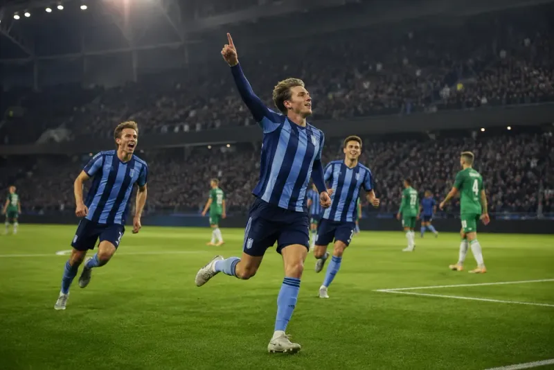 Patric Åslund bröt måltorkan i storsegern