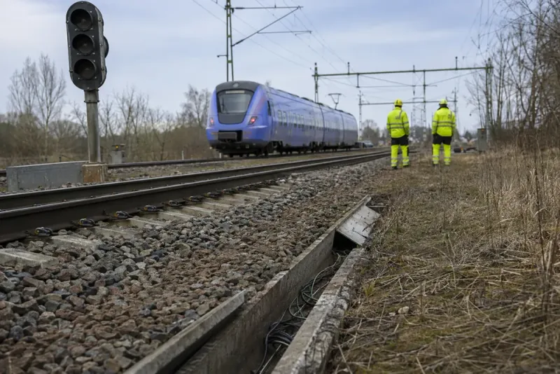 Kabelstöld stoppade tågtrafiken genom Skåne