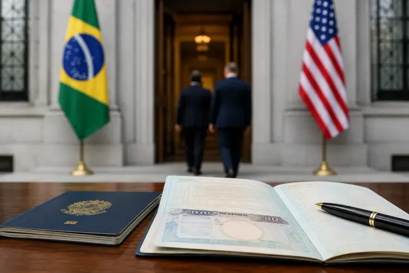Brasilien fördömer USA efter återkallat ambassadörsvisum