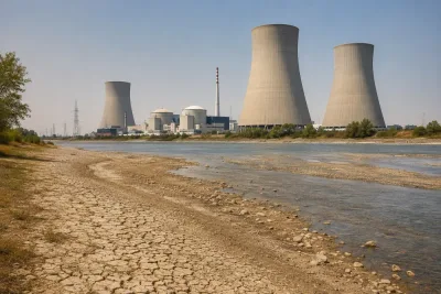 Torka tvingar Europas kärnkraft att minska produktionen