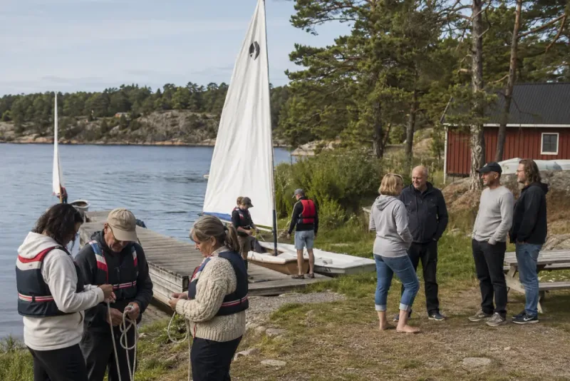 Seglarläger ger utsatta möjlighet till semester