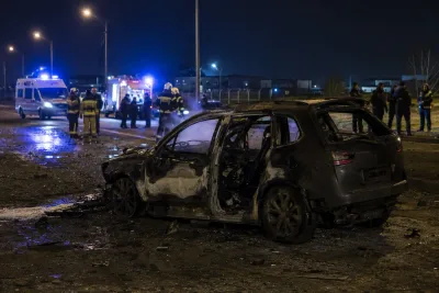 Drönarchef svårt skadad i bilbomb – förare dödad