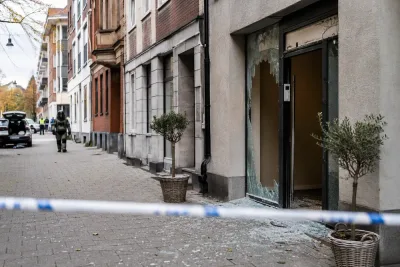 Explosion vid butik i Malmö – bombskydd inkallat