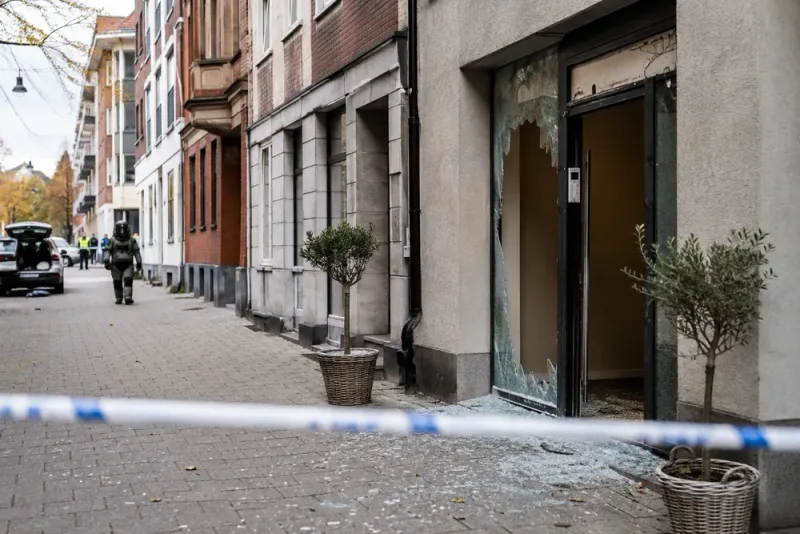 Explosion vid butik i Malmö – bombskydd inkallat