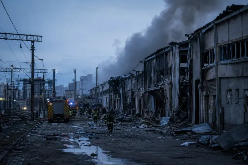 Ukraina misslyckades stoppa robotar i dödlig Kievattack