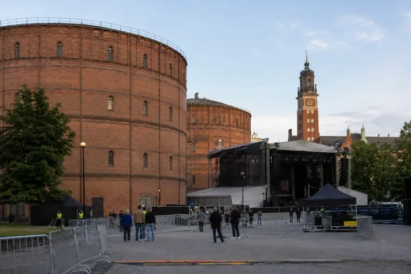 Håkan Hellströms hit ljuder inför Gävlekonserten