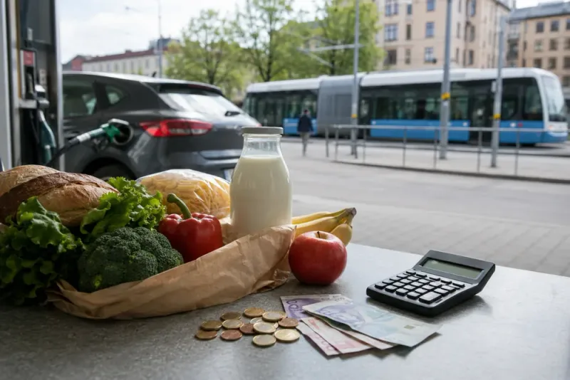 KPIF-inflationen faller till 0,7 procent i juli