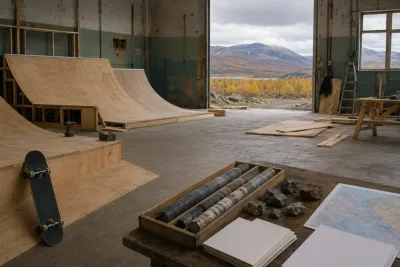Skatehall, uranfråga och ovanlig fjällhöst