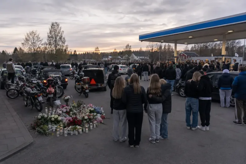 Hundratals hjul samlade unga till minne av Milton Ek