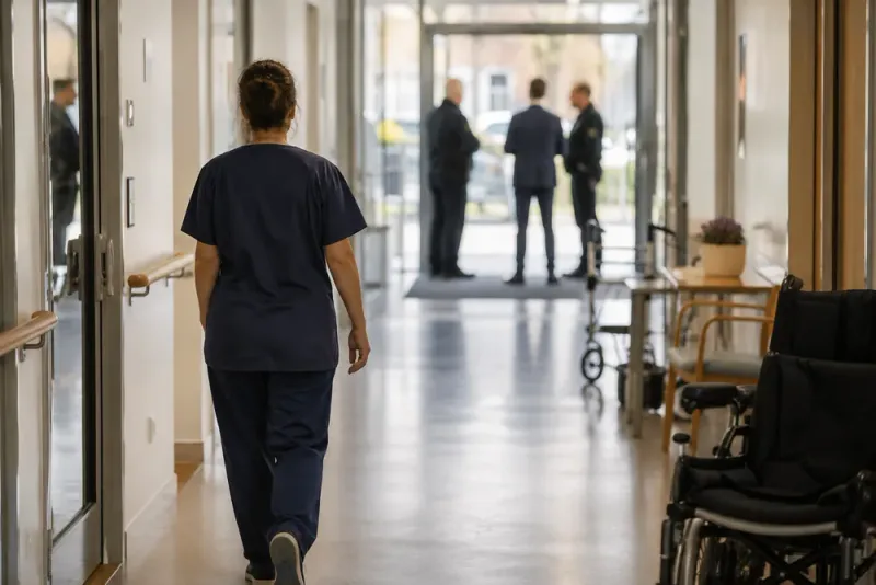 Misstänkt vårdanställd släppt efter häktningsförhandling