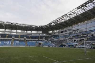 Tjornomorets match skjuts upp efter drönarattack
