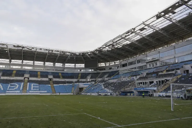 Tjornomorets match skjuts upp efter drönarattack