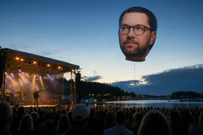 SD skickade Åkesson-ballong till Stenströms konsert