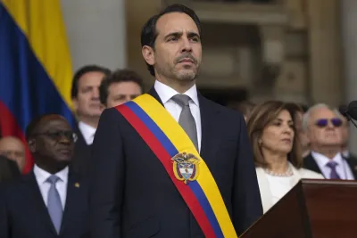 Abelardo de la Espriella tillträder som Colombias president