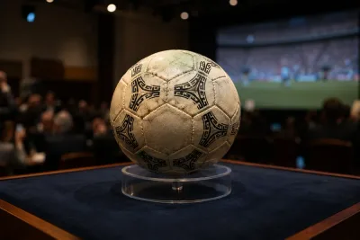 Maradonas historiska VM-boll kan slå rekord