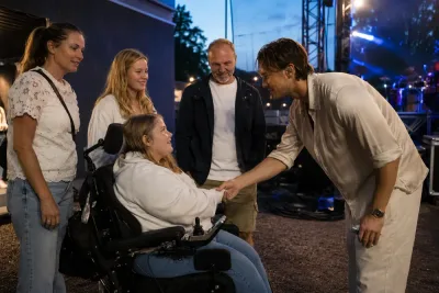 Linn von Hage fick möta Håkan Hellström efter konserten