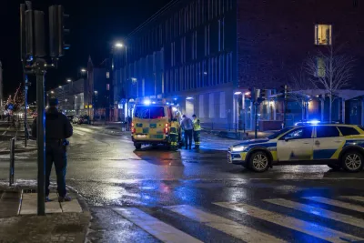 Man förd till sjukhus efter grov misshandel i Umeå