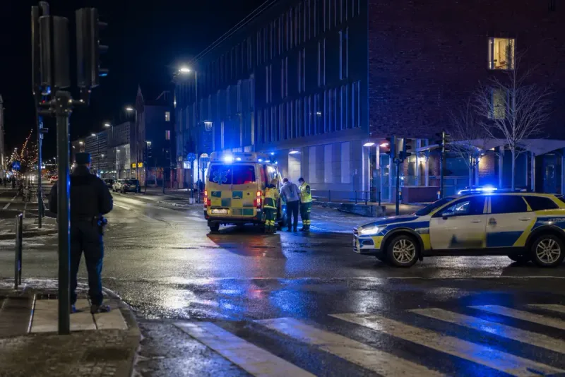 Man förd till sjukhus efter grov misshandel i Umeå
