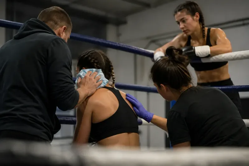 Raven Chapman i koma efter sparring