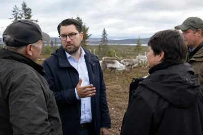 Åkesson vill begränsa samebyars inflytande över mark