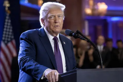 Trumps hår väckte frågor efter Las Vegas-tal