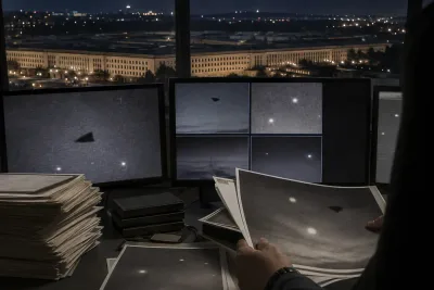 Pentagon släpper hundratals megabyte nya ufo-filer