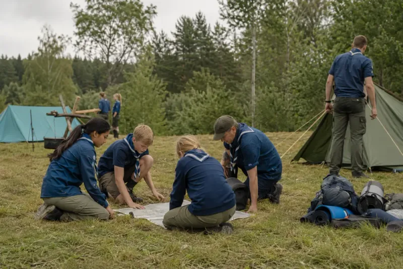 Scoutintresset växer kraftigt i Gävleborg