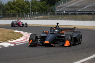 Felix Rosenqvist snabbast i Portland-kvalet