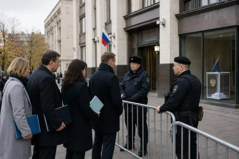 Minst 23 oppositionspolitiker stoppas inför ryska valet