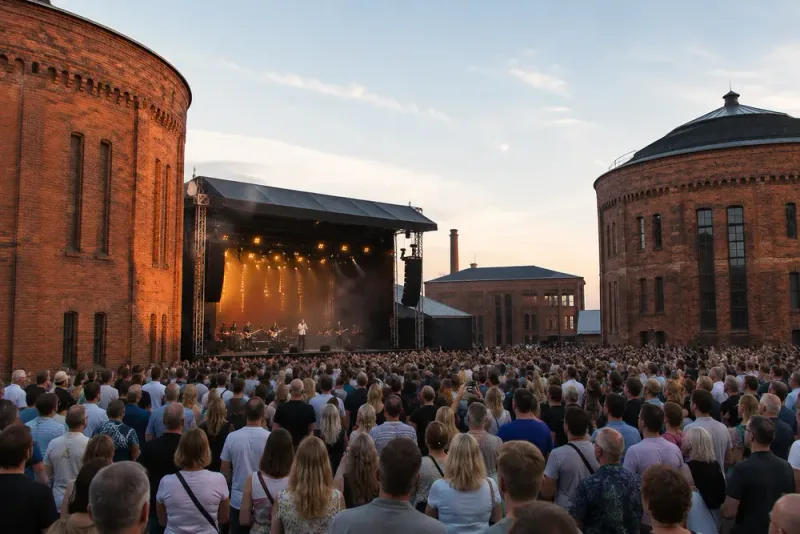 Håkan Hellström drog storpublik till Gasklockorna
