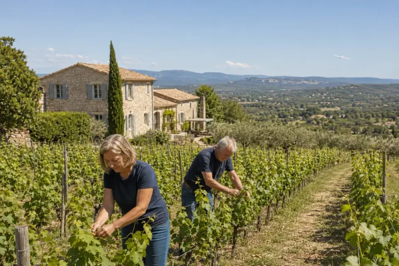 SAS-piloter satsar miljoner på egen vingård i Provence