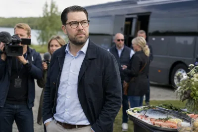 Jimmie Åkesson berättar om rädslan för fiskar
