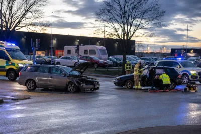 Flera uppgifter om fordonsaffärer – två skadade i Malmö