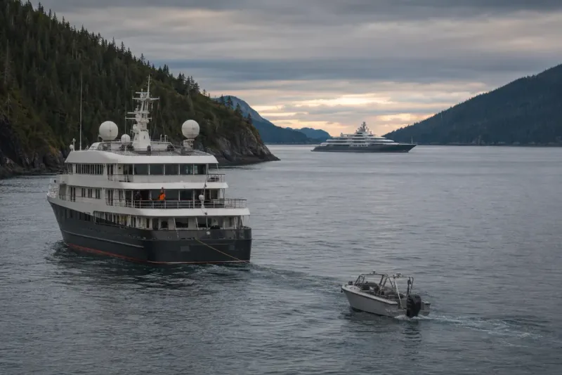 Zuckerbergs yacht missade anrop från strandad båt