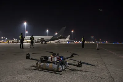Bombdrönare vid Leipzig kopplas till möjlig militär operation