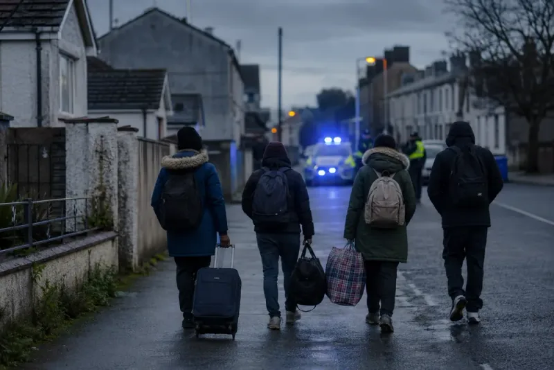 New IRA uppges rikta hot mot migranter