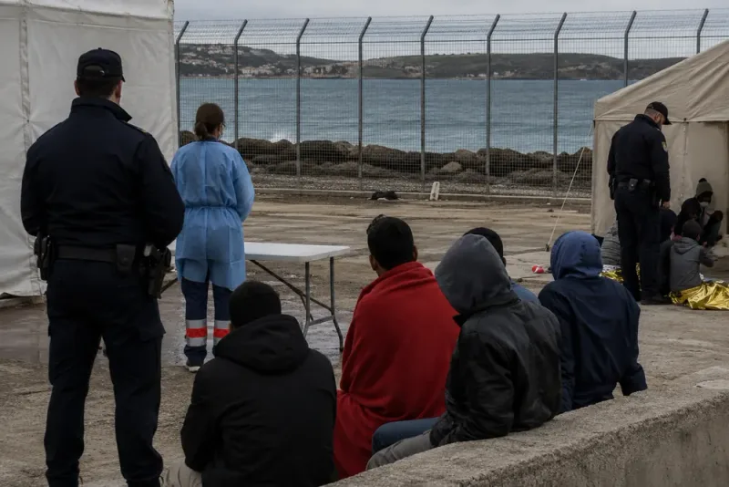Sex misstänkta övergrepp utreds efter migrantankomster i Ceuta