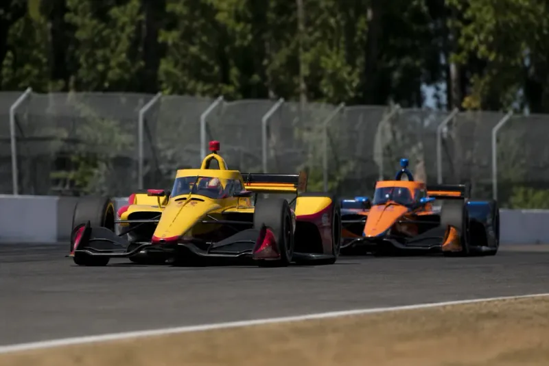 Felix Rosenqvist tvåa efter Palous seger
