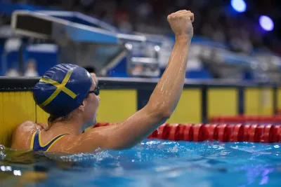 Sofia Åstedt satte personbästa och nådde semifinal