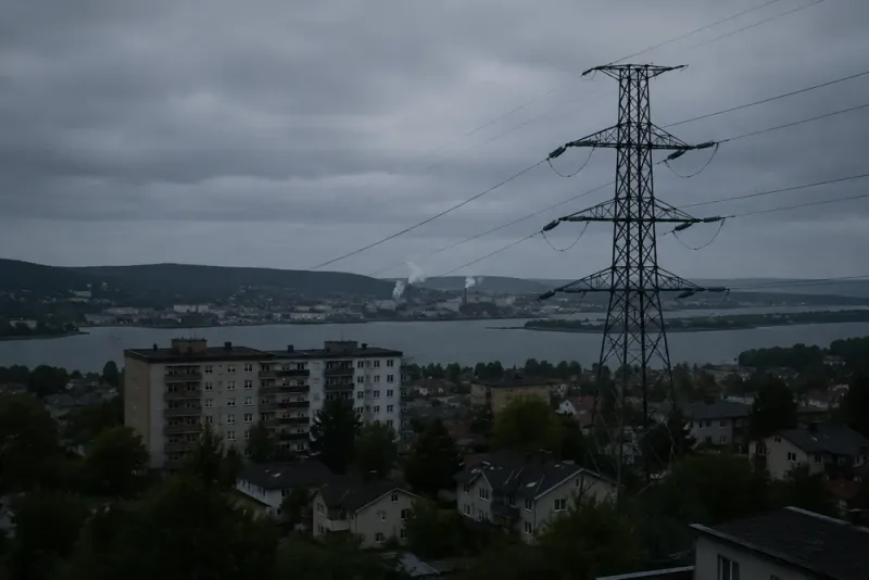 Stort strömavbrott drabbar Örnsköldsvik