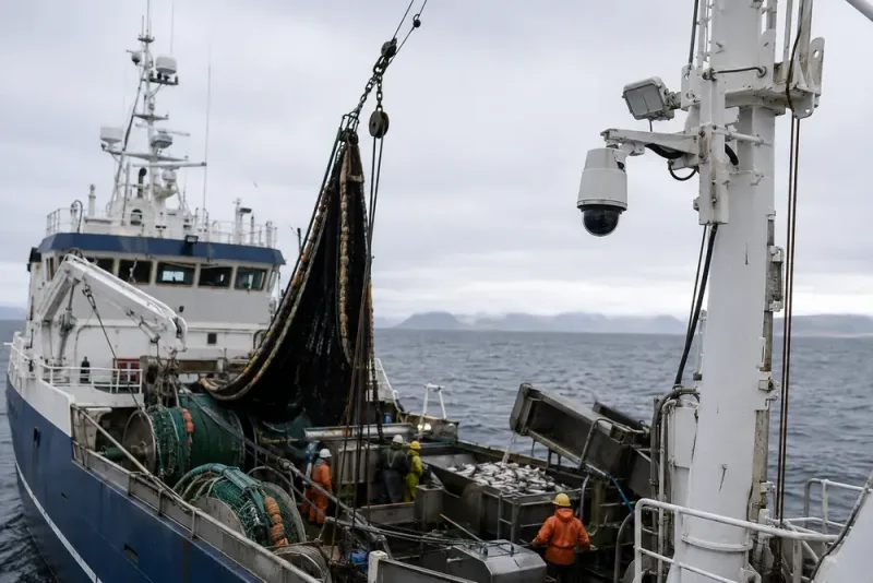 Kameror införs på stora fiskebåtar i Östersjön