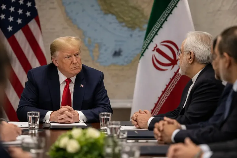Trump kräver iransk ersättning i framtida fredssamtal