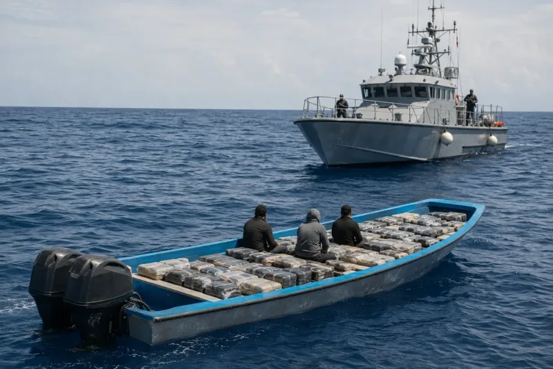 USA och Colombia beslagtar 2,2 ton kokain