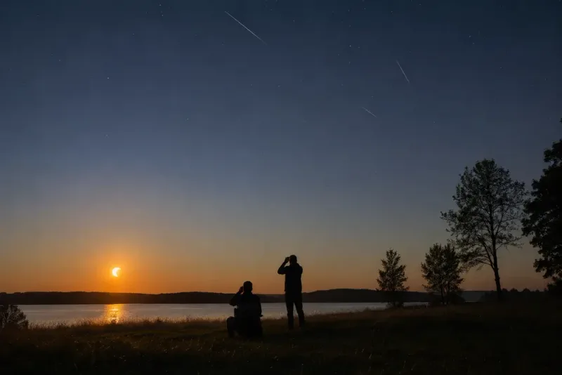 Solen mörknar över Sverige – sedan väntar meteorregn