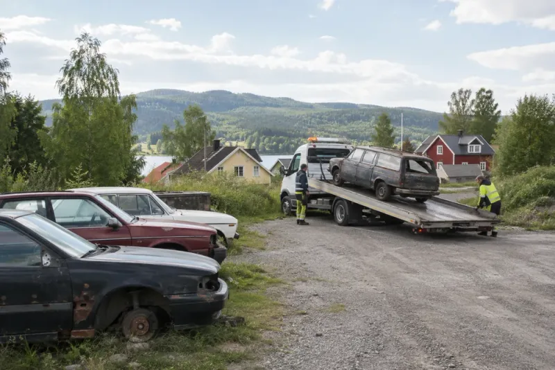 Ånge har hämtat över 350 skrotbilar