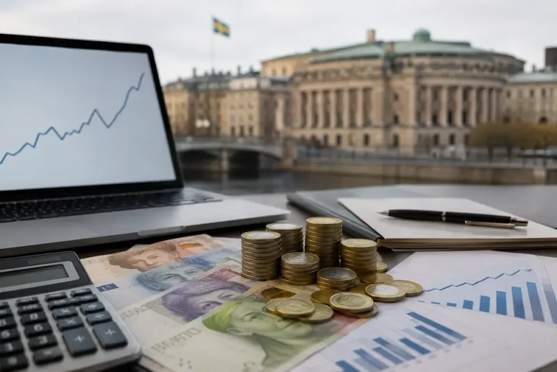 KI räknar med två räntehöjningar