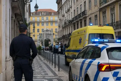 Svensk kvinna skottskadad i centrala Lissabon