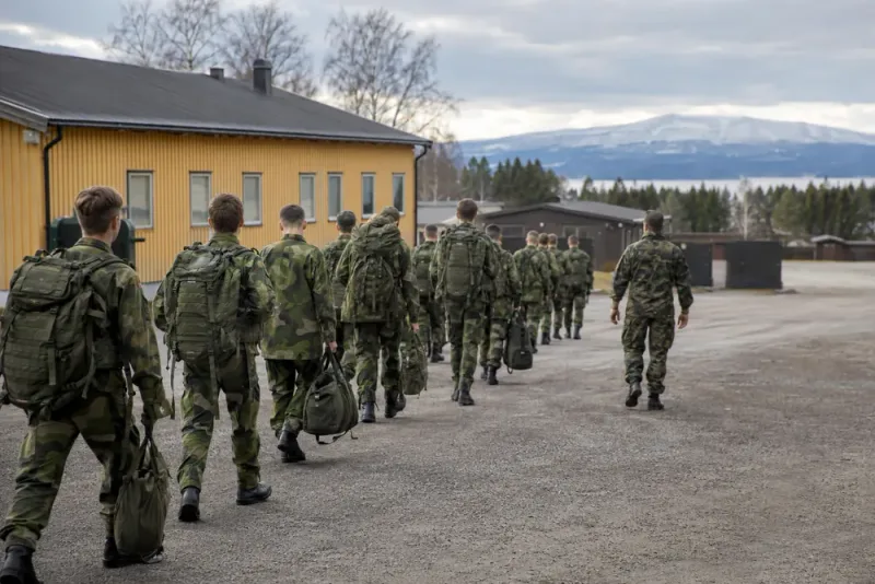 Hundra värnpliktiga rycker in på Frösön
