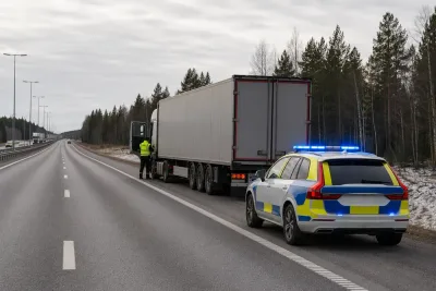Yrkeschaufför stoppad – arbetsgivaren krävs på 140 000 kronor