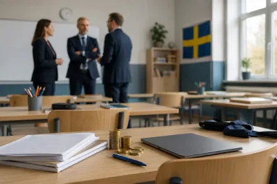 Tidöstrid om friskolevinster skärps mellan L och KD